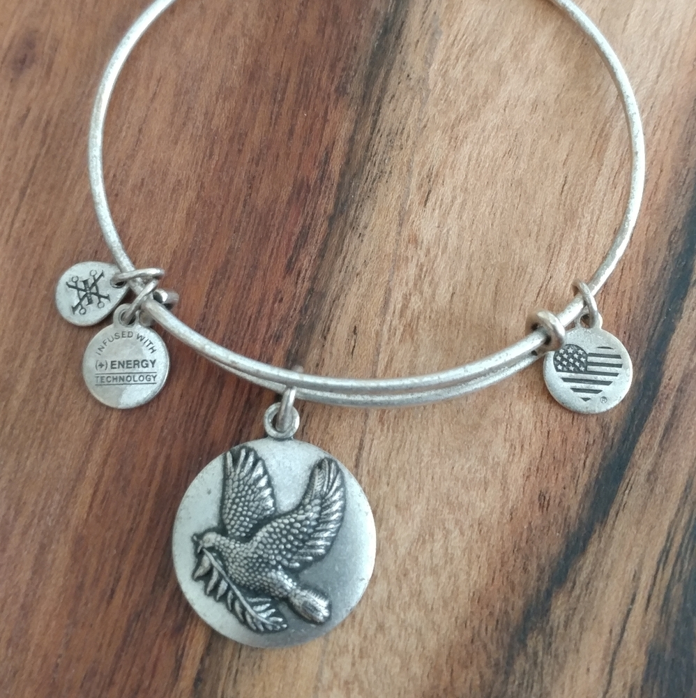 Alex and Ani Sacred Dove Bracelet